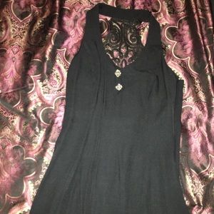 Black long dress size 7/8
